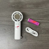 共田 F35 冷冰感手持迷你風扇 - 白色 | 半導體製冷 | 超長續航 | 戶外便攜