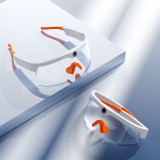 XV15智慧型藍牙眼鏡-白框 透明鏡 64G | 防藍光鏡片 | 適用於多種場景 | 4K高清攝影機 | 防水等級