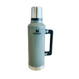 Stanley史丹利大容量保溫壺-綠色 1.9L | 304不鏽鋼 | 穩固防漏設計 | 便攜伸縮把手