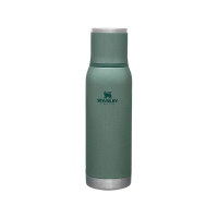 Stanley史丹利大容量不鏽鋼保溫杯-綠色500ml | 雙層真空結構 | 超長鎖溫續航 | 倒置不漏水