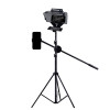 大熒幕廣角提詞器-提詞器+2.1公尺落地三腳架+手機前置橫桿 | 手機/單反相機/平板通用 | 高畫質顯示 | 藍牙遙控