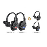 SYNCO奉科Xtalk X5無線降噪導播耳機-一拖三（4人通話）| 350米通話 | 一鍵降噪 | 加密防串頻