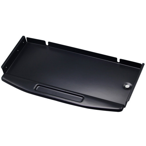 鋼製滑軌鍵盤托架-亮黑色 | 優質不鏽鋼 | 可容納多種規格鍵盤 | 承重強