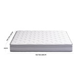 名博星級安睡記憶棉床墊-C款酒店型（180*200cm） | 3cm記憶棉+防蟎布料+獨立袋彈簧（偏軟25CM厚） | 柔軟舒適