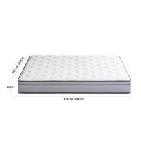 名博星級安睡記憶棉床墊-C款酒店型（180*200cm） | 3cm記憶棉+防蟎布料+獨立袋彈簧（偏軟25CM厚） | 柔軟舒適