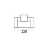 意式可壓縮沙發-單人120*100*60CM | 防水防滑面料 | 舒適透氣 | 柔和鬆軟 | 蓬鬆飽滿