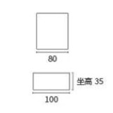 意式可壓縮沙發-腳踏80*100CM | 防水防滑面料 | 舒適透氣 | 柔和鬆軟 | 蓬鬆飽滿