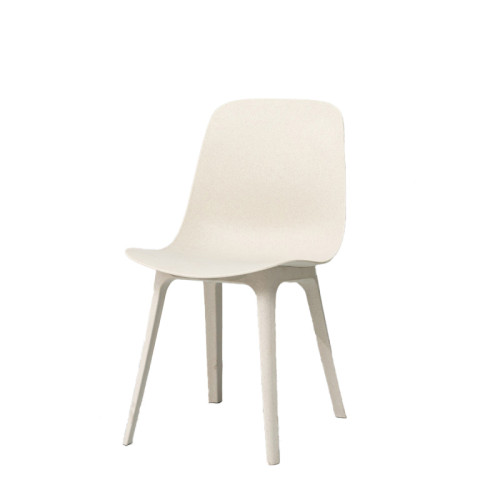 北歐簡約伊姆斯餐椅-米色 | 人體工學設計 | 承重壓力強 | 環保材質安全可靠