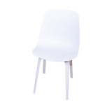 北歐簡約伊姆斯餐椅-白色 | 人體工學設計 | 承重壓力強 | 環保材質安全可靠