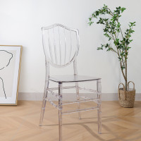 簡約亞克力透明椅子-孔明椅 | 抗壓耐磨 | 光滑平整 | 寬大舒適座面