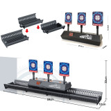 電子計分射擊標靶-3回位+移動導軌 | 電子計分 | 3秒歸位