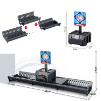 電子計分射擊標靶-1回位+移動導軌 | 電子計分 | 3秒歸位
