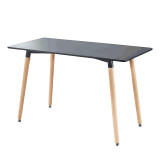 現代簡約風長桌-黑色 1.2m*60cm*73cm | 舒適自然 | 圓滑邊角 | 穩固結實