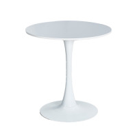 現代簡約風喇叭桌-白色 60*60*75cm | 舒適自然 | 時尚百搭 | 穩固結實