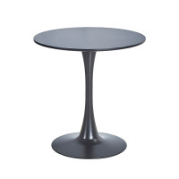 現代簡約風喇叭桌-黑色 60*60*75cm | 舒適自然 | 時尚百搭 | 穩固結實