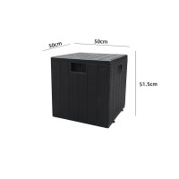 室内外通用HDPE收納箱-28加侖 藤紋 | 防塵防曬 | 容量大儲物方便