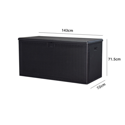 室内外通用HDPE收納箱-150加侖 藤紋 | 防塵防曬 | 容量大儲物方便