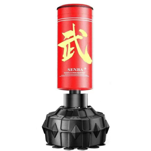 立式拳擊沙包-款式二（1.6米） | 360°回彈 | TPR雙層緩震 | 穩固底座 | 送半指手套加護具