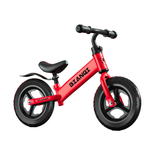 K12兒童無腳踏平衡車-紅色 | 加厚高碳鋼車架 | PU舒適大座椅 |  2-4歲寶寶適用