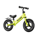 K12兒童無腳踏平衡車-黃色 | 加厚高碳鋼車架 | PU舒適大座椅 |  2-4歲寶寶適用