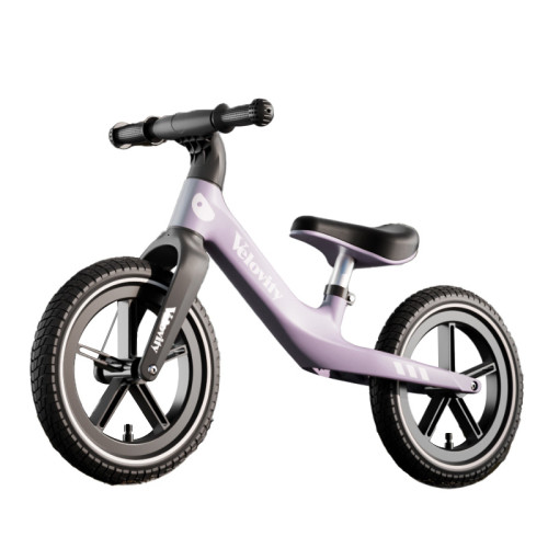 12寸兒童尼龍玻纖平衡車-紫色 | 高韌性耐摔抗壓 | 人體工學設計