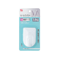 日本KM.簡約長方形掛鉤-610 | 防水防潮 | 一撕即用 | 牢固無痕