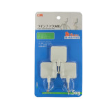 日本KM.免打孔強力粘膠掛鉤-208 | 無痕承重 | 廚房洗手間適用