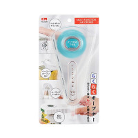 日本KM.5099多功能開罐器-透明大號 | 輕鬆開蓋 | 可吸附於雪櫃上