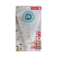 日本KM.5115多功能開罐器-透明加大號 | 輕鬆開蓋 | 可吸附於雪櫃上