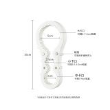 日本KM.5111多功能開罐器-白色迷你號 | 輕鬆開蓋 | 可吸附於雪櫃上