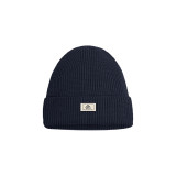 日系巴拉克兩用針織帽-深藍色 | 面料柔軟 | 防風保暖 | 抗靜電