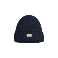 日系巴拉克兩用針織帽-深藍色 | 面料柔軟 | 防風保暖 | 抗靜電