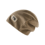 秋冬保暖針織堆堆帽-卡其 | 頭圍（54cm-59cm） | 簡約休閑  | 柔軟舒適