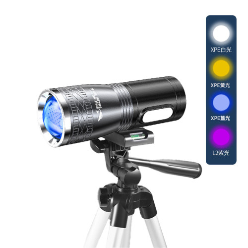 微笑鯊DY-3003高功率強光超亮釣魚燈-四色光源 | 穿透力強 | 誘魚效果好 | 使用壽命長