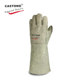 CASTONG卡司頓 ABG-5T-45加長加厚耐高溫手套-均碼 | 500°C隔熱防燙 | 車工精細 | 吸汗舒適
