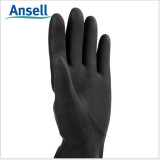 安思爾Ansell87-950橡膠防護工業手套-XL（10號） | 內裏柔軟舒適 | 製造/化學實驗室適用