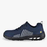 SAFETY JOGGER FITZ S1P LOW 低鋼鞋頭安全鞋(藍色) - 45碼 | 透氣網布 | 防砸/防刺/防靜電/防滑/耐磨/緩震