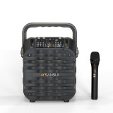 Sansui 山水U16戶外藍牙音箱-灰色 | 立體環繞音效 | 長久續航 | 20W高功率