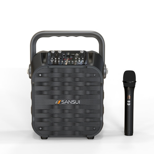 Sansui 山水U16戶外藍牙音箱-灰色 | 立體環繞音效 | 長久續航 | 20W高功率