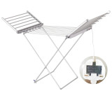 恆溫智慧摺疊電熱晾衣架 | 均勻受熱 | 安全省電 | 完全靜音