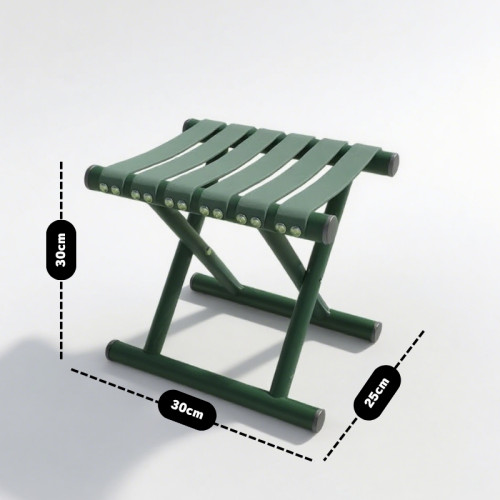 戶外折疊釣魚凳-經典款中號 | 一步摺曡 | 輕便小巧 | 加固加厚鋼管設計