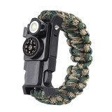 十三合一戶外求生手環-綠色 | 應對突發情況 |​​ 功能多樣