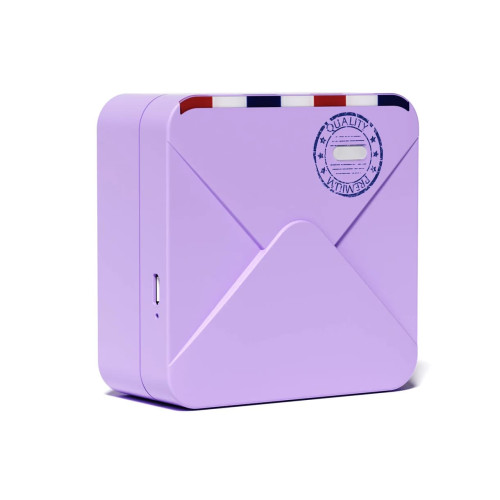 Phomemo M02S 藍牙迷你熱敏貼紙打印機 - 紫色 | 家庭辦公室適用 | 無墨列印