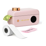 Phomemo D50 大型家用標籤機 - 粉色 | 支援熱敏列印 | 多場景適用