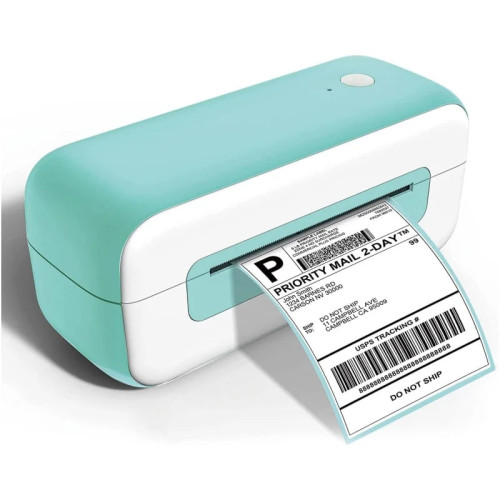 Phomemo PM-246S USB熱敏速遞運輸單打印機 - 綠色 | 150mm/s打印速度 | 小巧便携