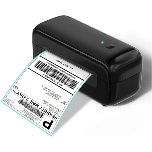 Phomemo PM-246S USB熱敏速遞運輸單打印機 - 黑色 | 150mm/s打印速度 | 小巧便携