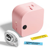 Phomemo P12 PRO 家用智慧標籤打印機 - 粉色 | 無線藍牙連接 | 熱轉印與熱敏雙模式