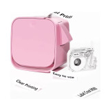 Phomemo M960 迷你家用標籤機 - 粉色 | 無墨熱敏列印 | 多圖示字體選擇