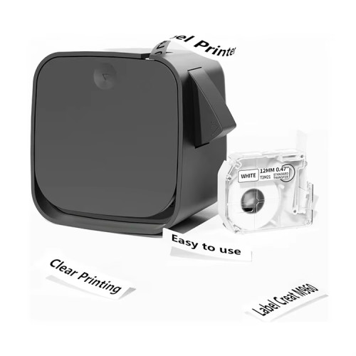 Phomemo M960 迷你家用標籤機 - 黑色 | 無墨熱敏列印 | 多圖示字體選擇