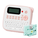 Phomemo D1000 桌上型熱轉印標籤打印機 - 粉色 | 自備鍵盤單機列印 | 支援多份及大量列印